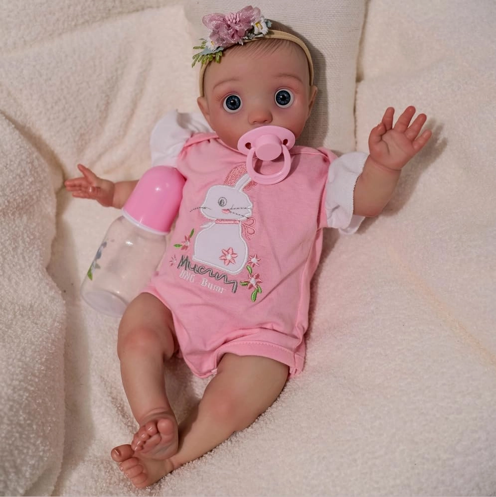 Reborn Baby Doll - 16 inch Vinyl Ages 3+