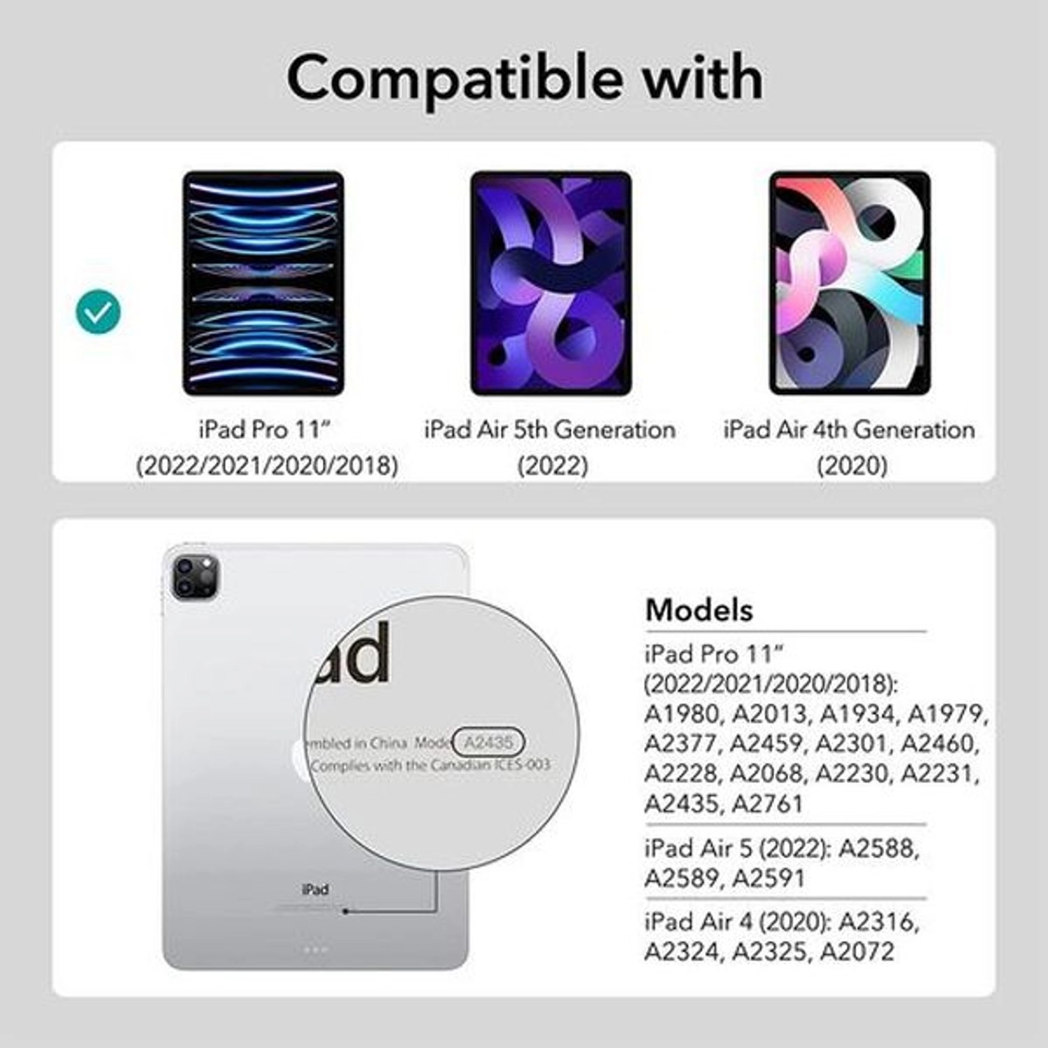 Clear Screen Protector for iPad Pro 11