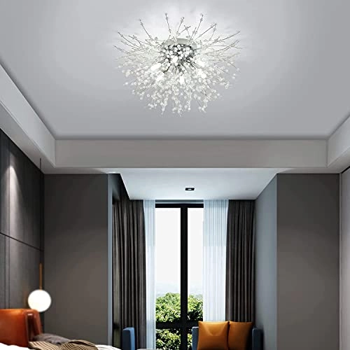 Modern Crystal Ceiling Lights - Dimmable