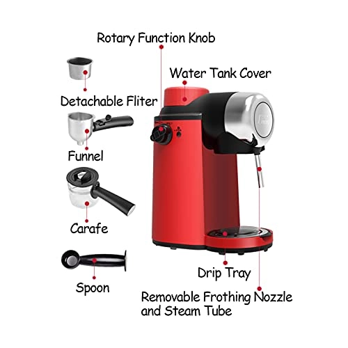 Mini Steam Milk Frother - Milk Frothing Arm Mini Semi Automatic