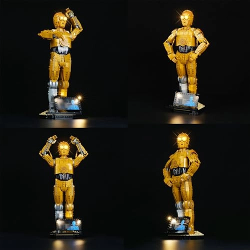 LED Light Kit Compatible with LEGO Star Wars C-3PO 75398
