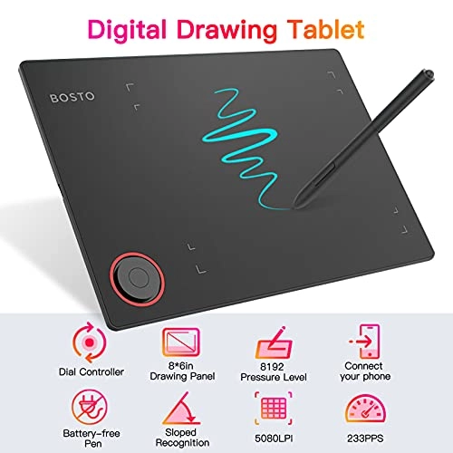 HS64 - 6.3 x 4 inch 8192 levels