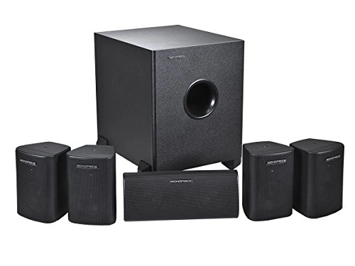 5.1 Channel Home Theater Satellite Speakers And Subwoofer - 8" Subwoofer Surround