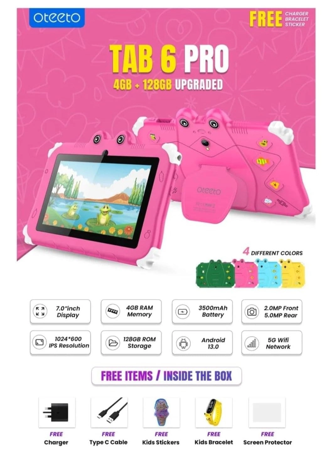 K3 - 4GB 7-inch 128GB