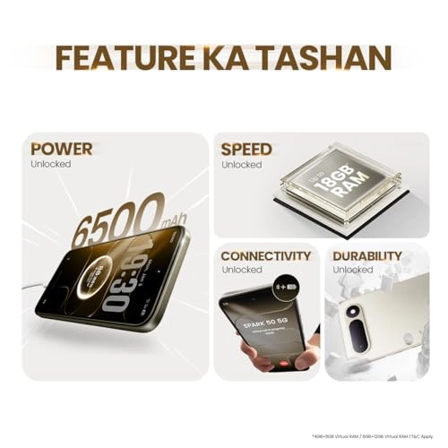 Spark 50 - 4 GB 128 GB