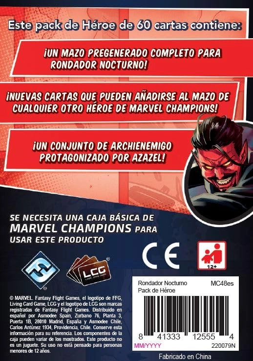 Marvel Champions: Nightcrawler (Spanish)