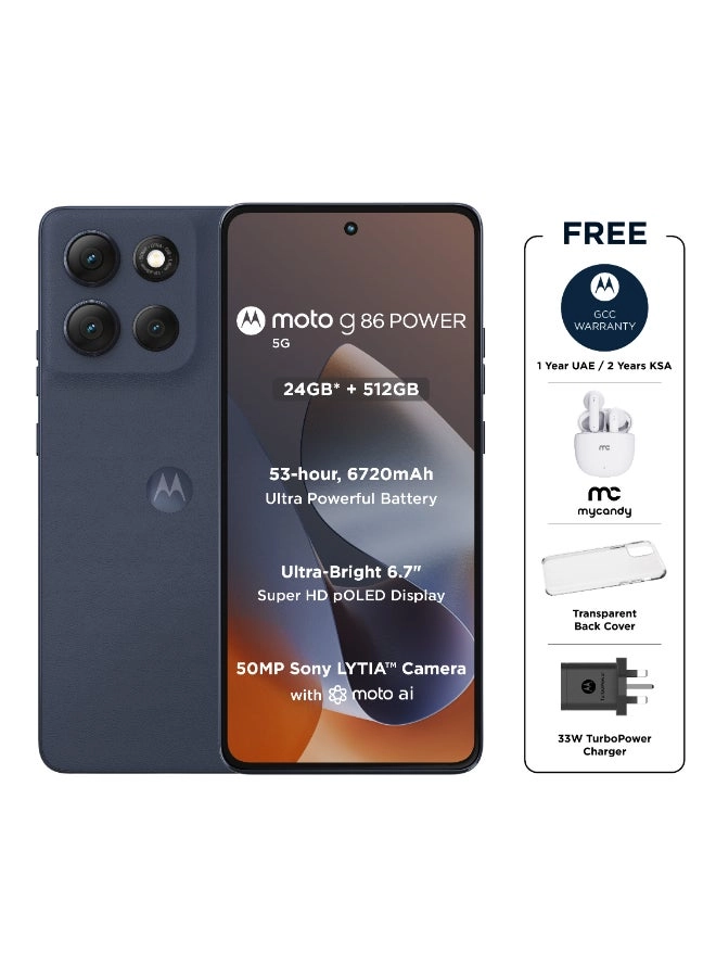 Motorola Moto G86 Power - 8GB 512GB
