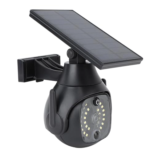 Solar Powered Fake Security Camera - outdoor