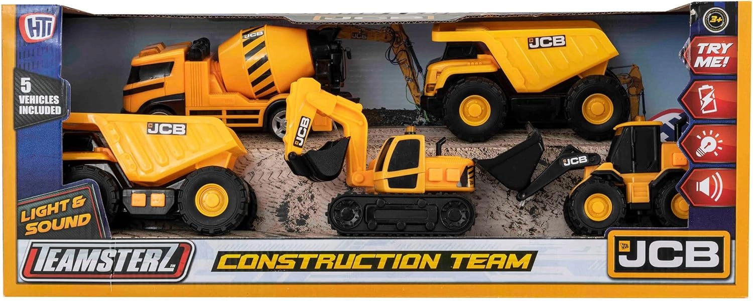 We Trade International Excavator + Wheel Loader + Dump Truck + Cement Mixer