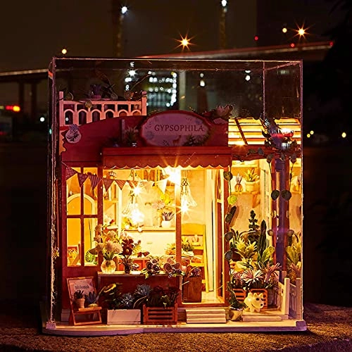 Miniature Dollhouse - Self-Assembly 22 x 21 x 22cm