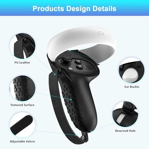 Head Strap + case + VR Face Cover + VR Shell Cover + Controller Grips Cover + Protective Joystick Cover + VR Lens Cover Protector