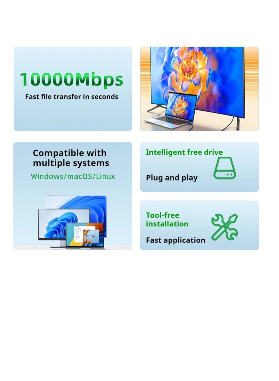 Cat 7 Ethernet cable - 2 m