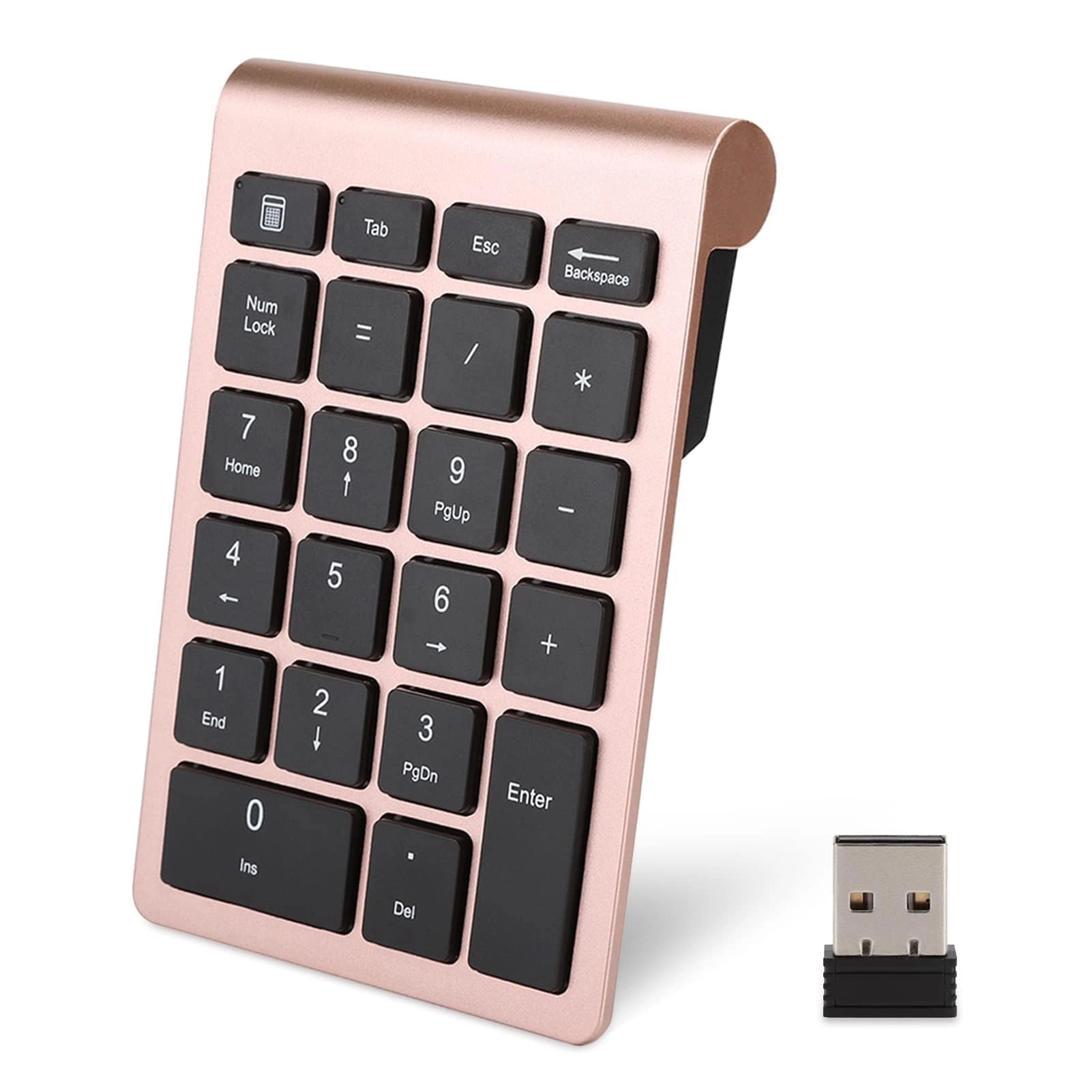 Agatige Mini Numeric Pad - 2.4G 22 Key USB Receiver