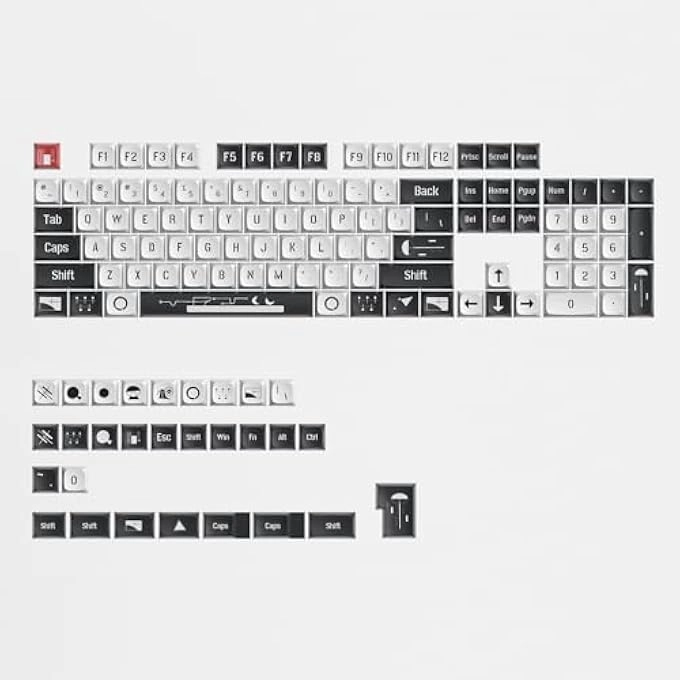 rayihni 133-KEY XDA KEYCAP SET - US