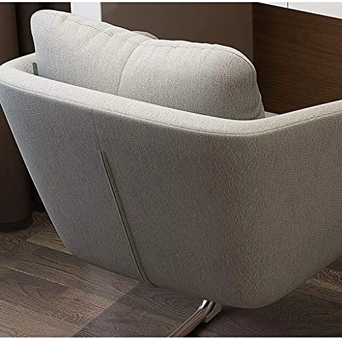 Reclining Chair - Fabric Cotton Black