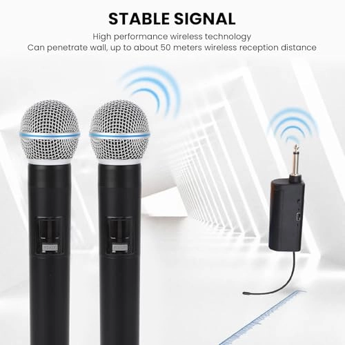 Wireless Microphone Set - 4 Microphones