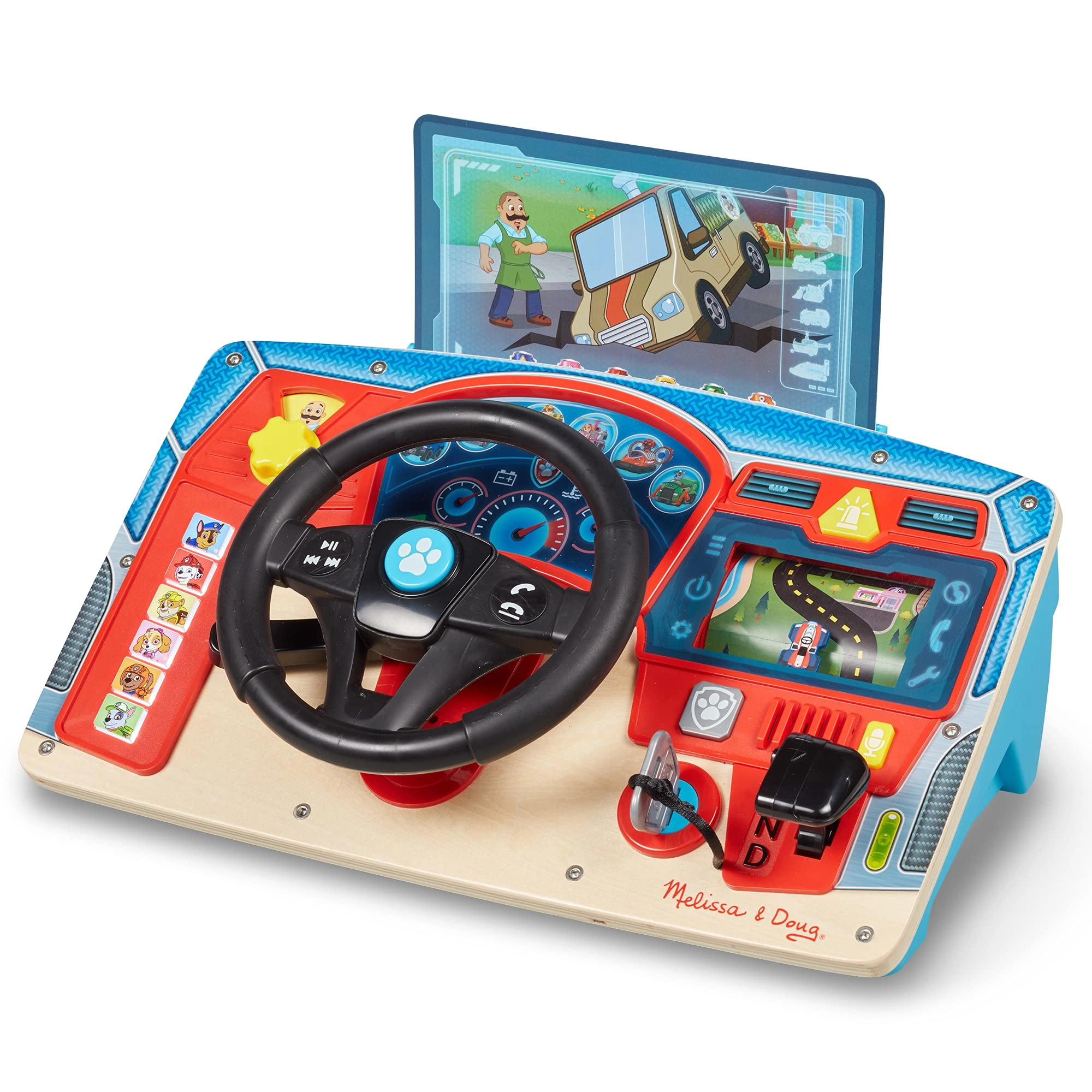 melissa & doug PAW Patrol Rescue Mission Wooden Dashboard - 3-5 years
