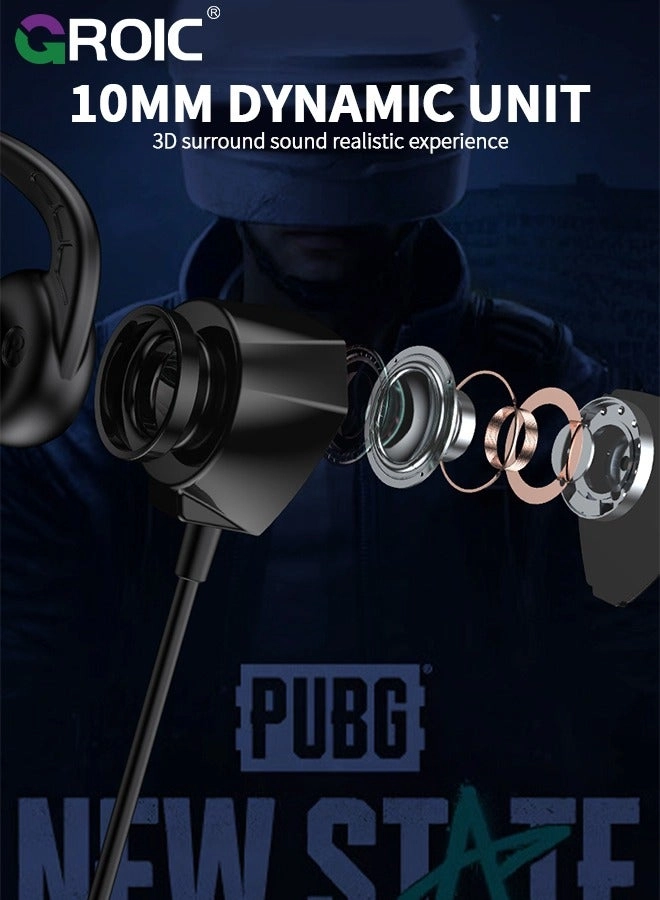 Gaming Headset - Hands-Free Dual Microphones