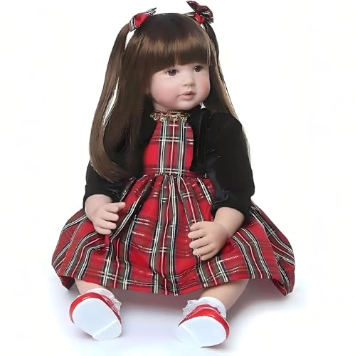 Reborn Baby Doll - 24 Inch Vinyl Silicone Girl Ages 3+