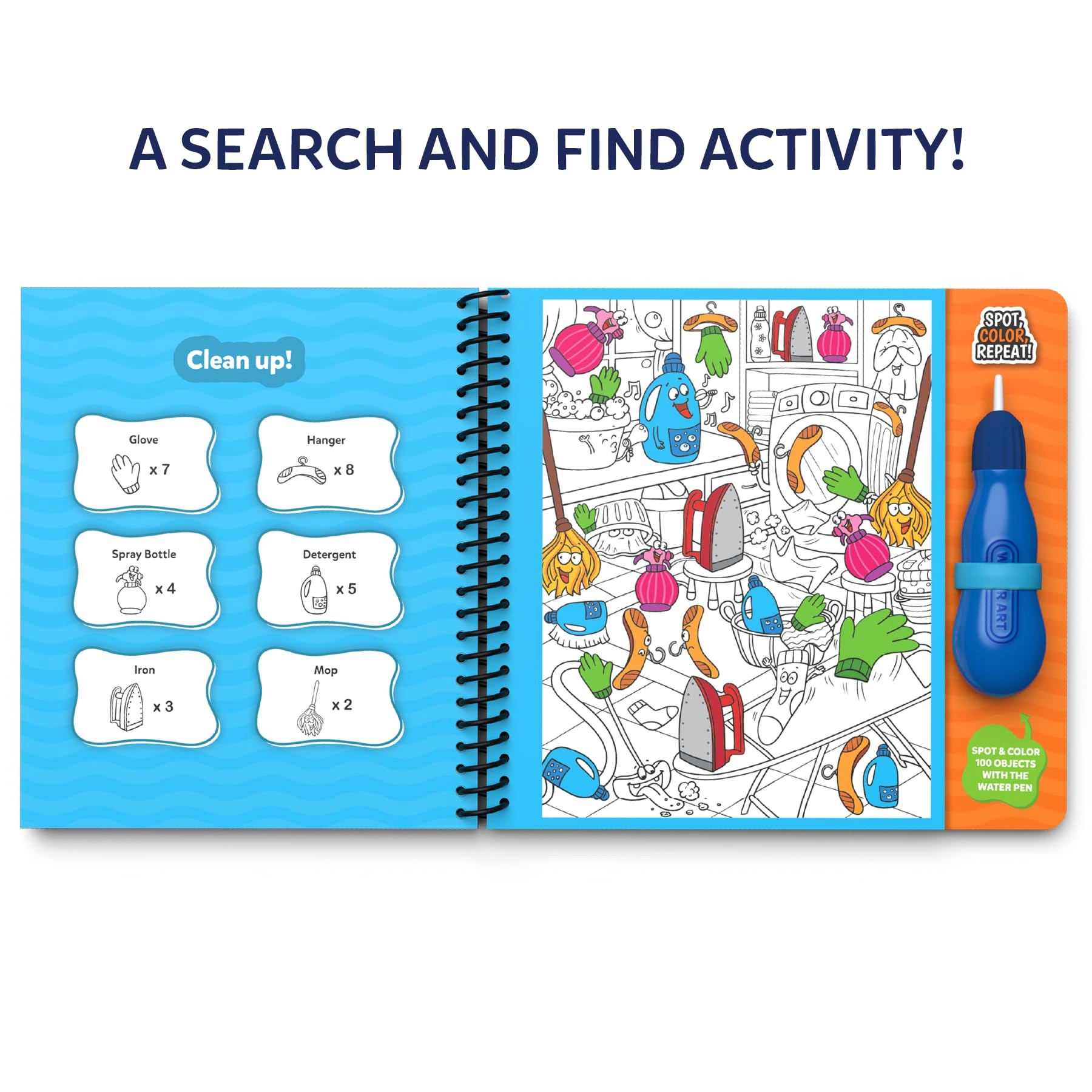 Reusable Search & Find Book - 4 to 8