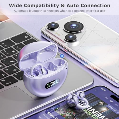 Clip on Earbuds Wireless Earbud