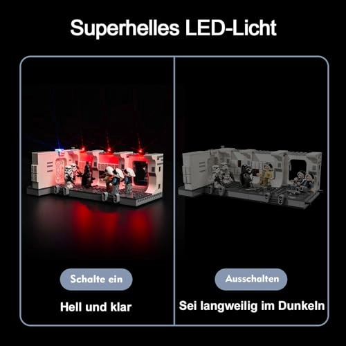 LED Light Set for LEGO Boarding The Tantive IV 75387 - Copper 5V