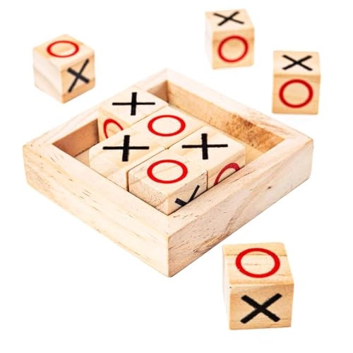 Tic Tac Toe - Wooden Travel