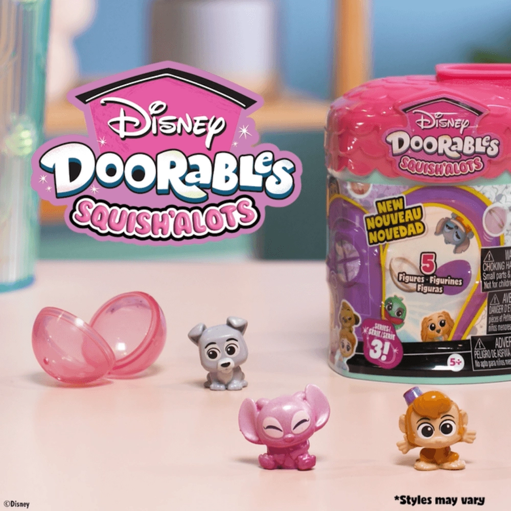 Doorables Squish'alots - Blind Bag Mini Action Figures (29464294-44861) 5 pcs