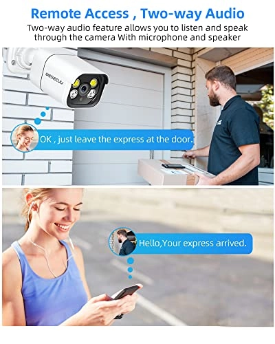PoE Home Security Camera System - 8 channels