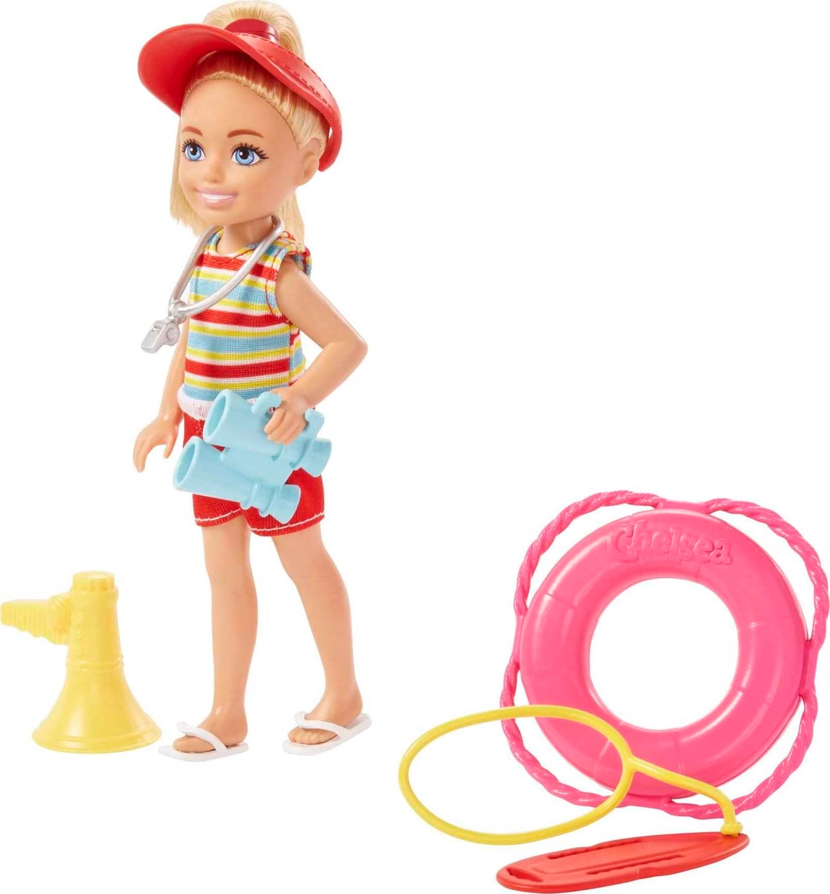 Barbie Chelsea Doll - Lifeguard 6 Accessories Ages 3+