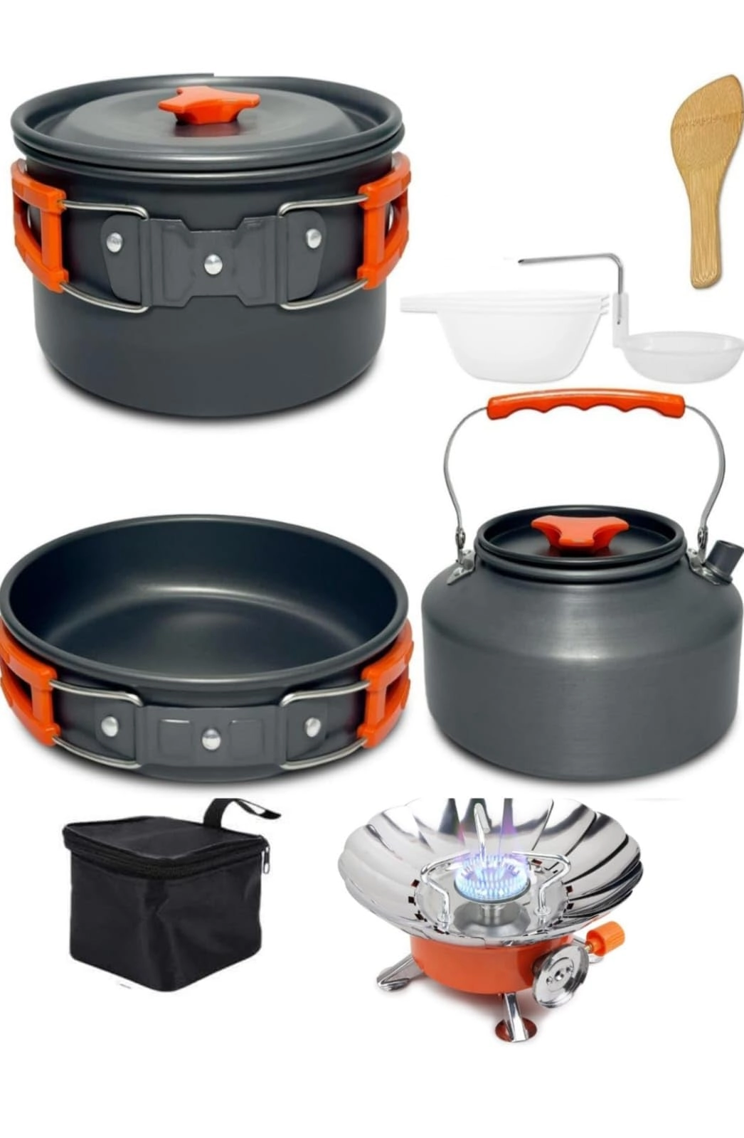 dpcr Camping Cookware Mess Kit - 12 piece(s) 1 Litre