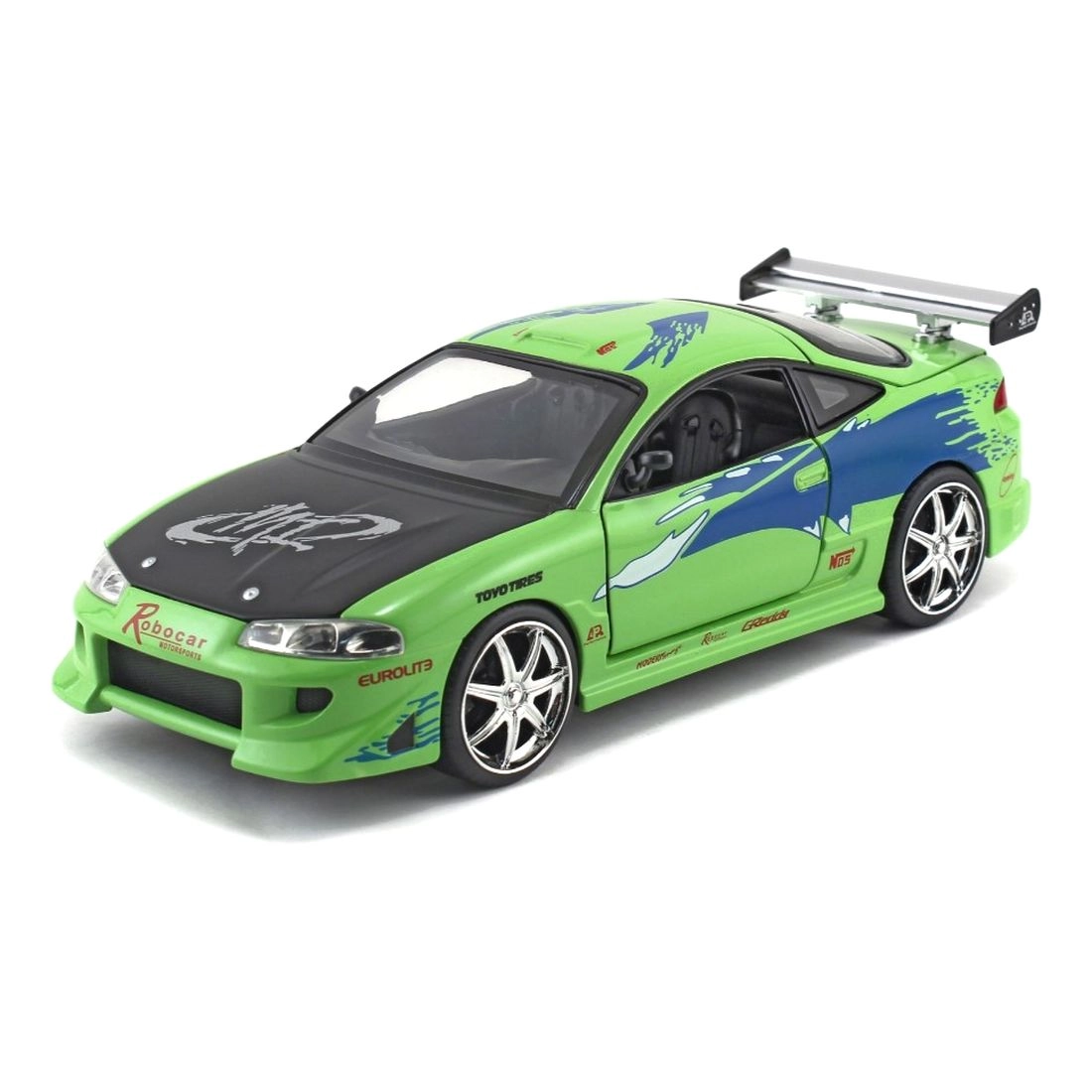 Jada Toys Fast & Furious 1995 Brian's Mitsubishi Eclipse - 1:24