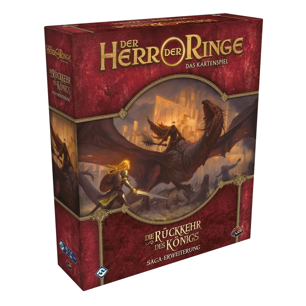 Fantasy Flight Games Der Herr der Ringe Das Kartenspiel: Die Rückkehr des Königs (German)