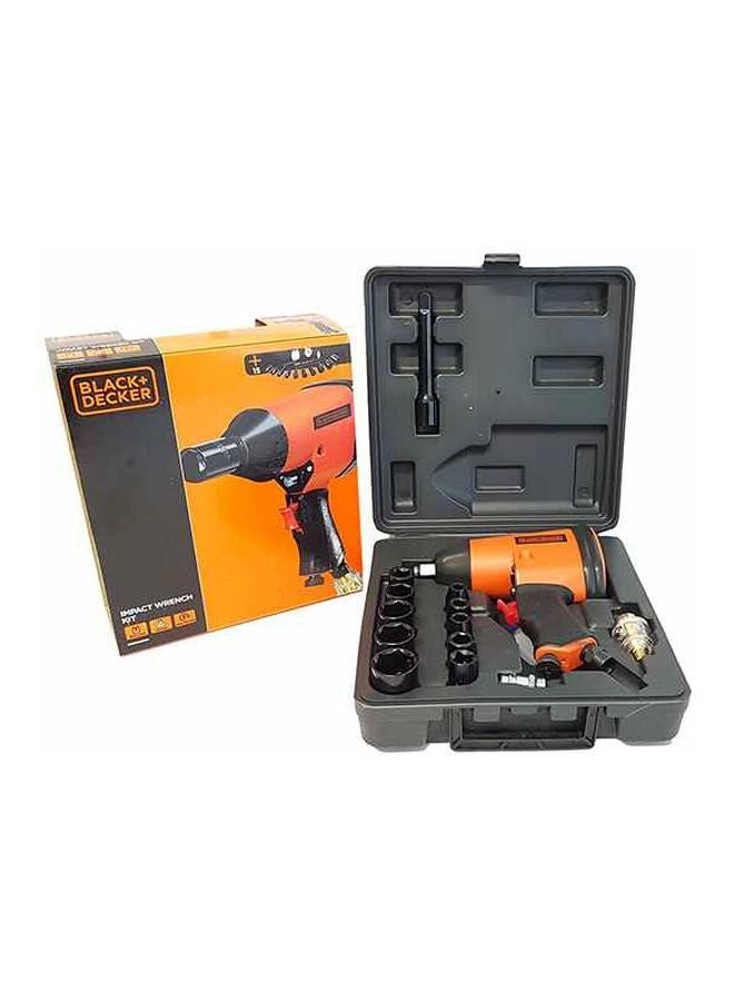 Pneumatic Tool Set - 30 cm Orange/Black/Red