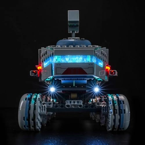 LED Light Set Compatible with Lego 75413 Republic Juggernaut - Standard Version Copper Line