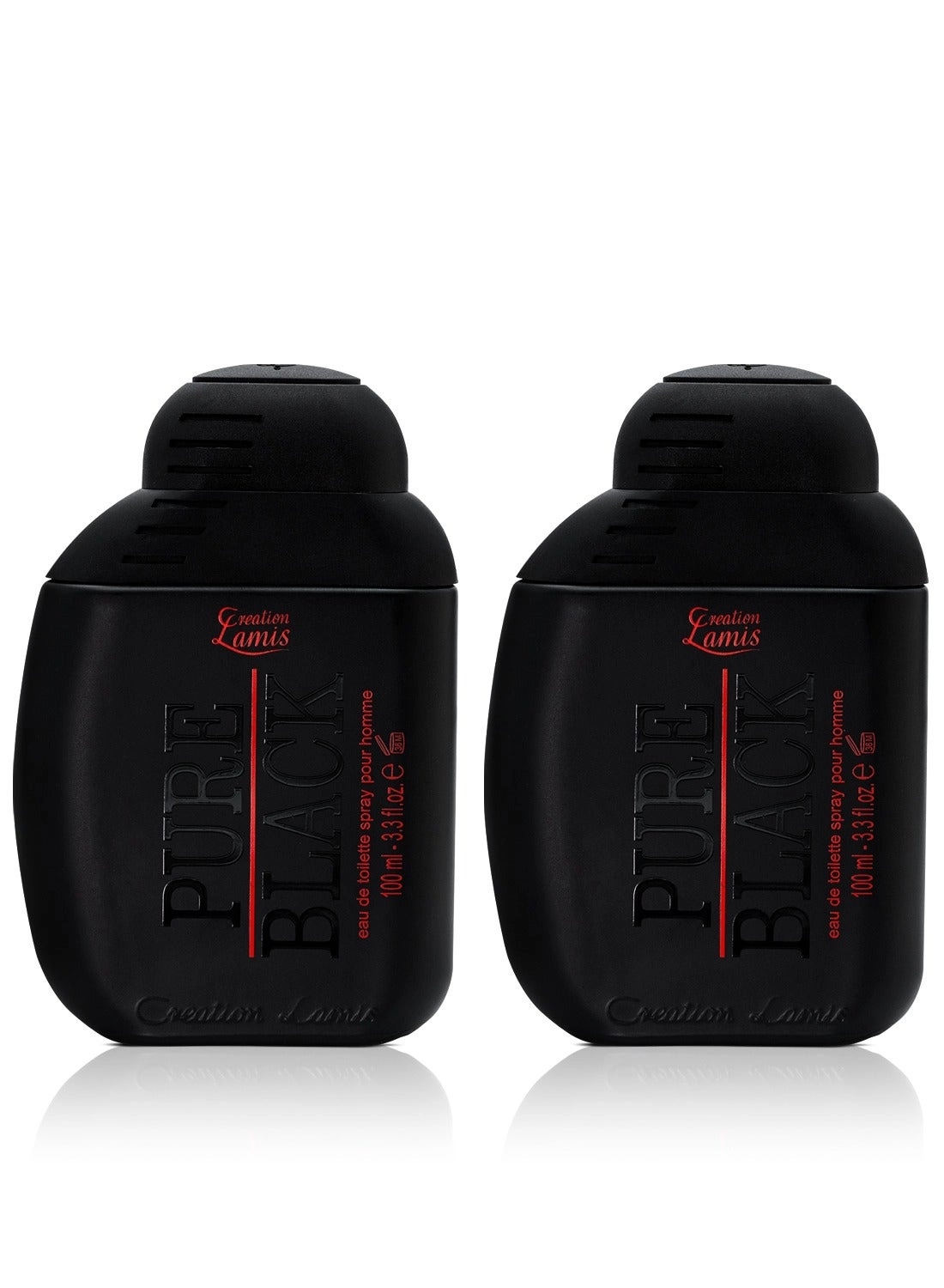 Creation Lamis Pure Black Eau de Toilette 100ml Pack