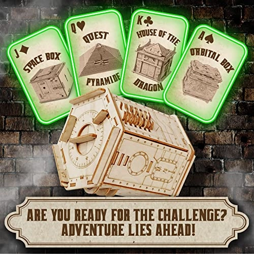 Fort Knox Box - Birch Wood 75 Pieces