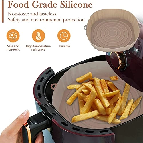 Air Fryer Basket - Food Grade Silicone 5 Pcs
