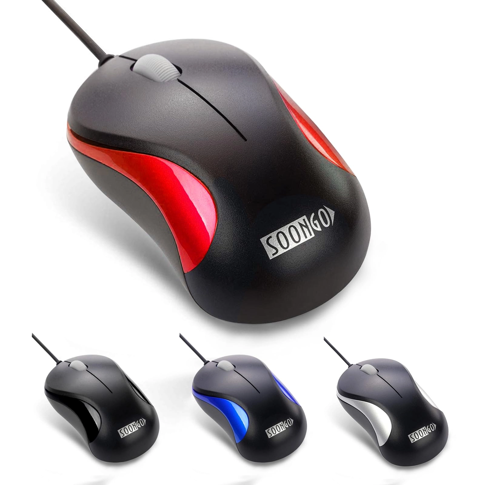 SOON GO Mini Optical Mouse - Wired