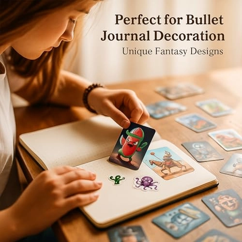 Fantasy Sticker Book Mythical Creatures 92 pcs