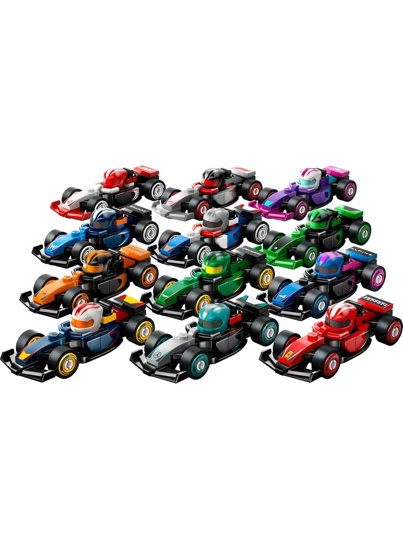 Minifigures F1 Collectible Race Cars (71049) - Mystery Box Pack