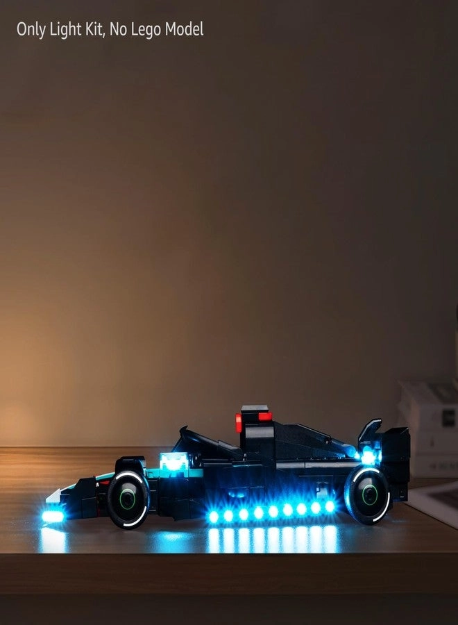 LED Light Kit - Compatible with Lego 77244 F1 W15 Car