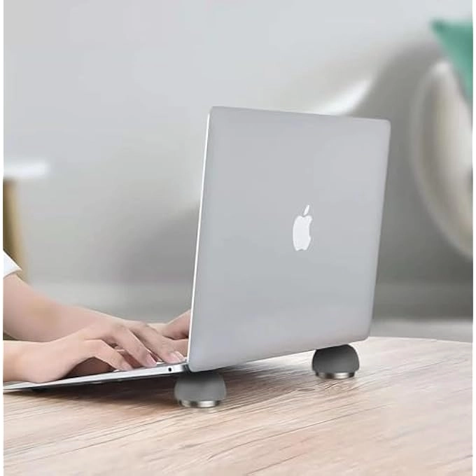 Laptop Cooling Pad Stand - Quiet Fan Height Adjustable USB Interfaces