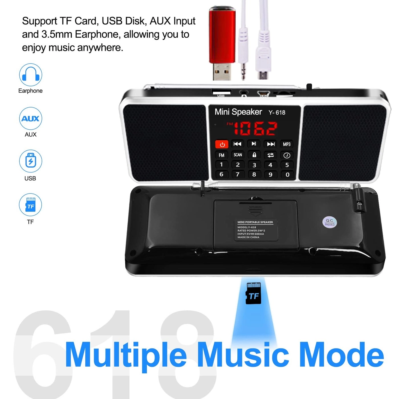 Multifunction Digital FM Radio