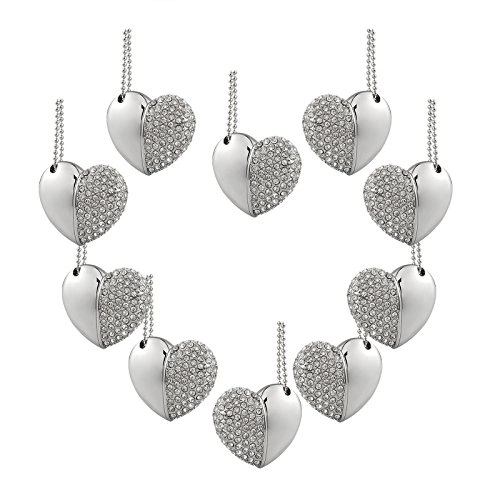 Crystal Heart - USB 2.0 8GB