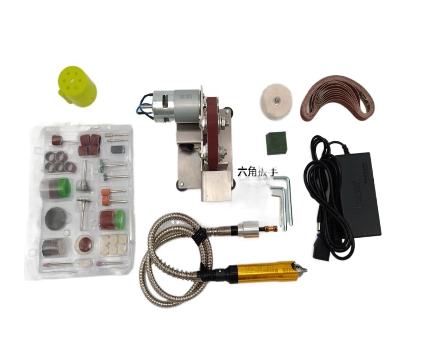 Polishing Sanding Machine - 250W Seven-stage speed-adjusting Set 2