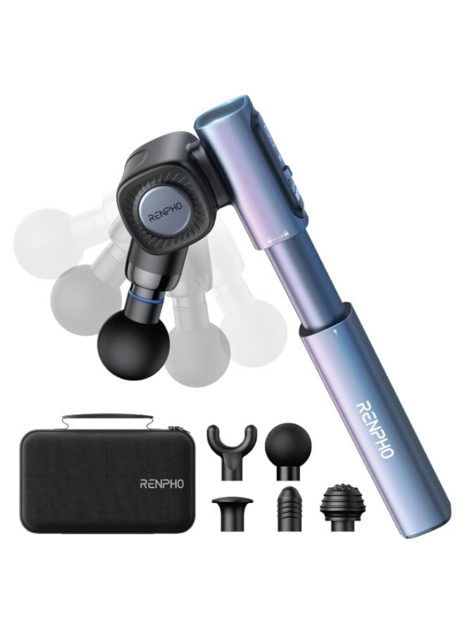 Fipka R-WMG03-BLU Massage Gun - Adjustable Angles