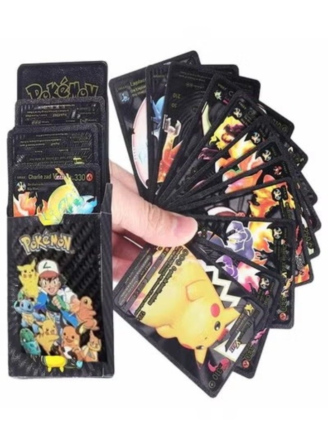 Pokémon Assorted Cards Deck Box Set - Black 55pcs