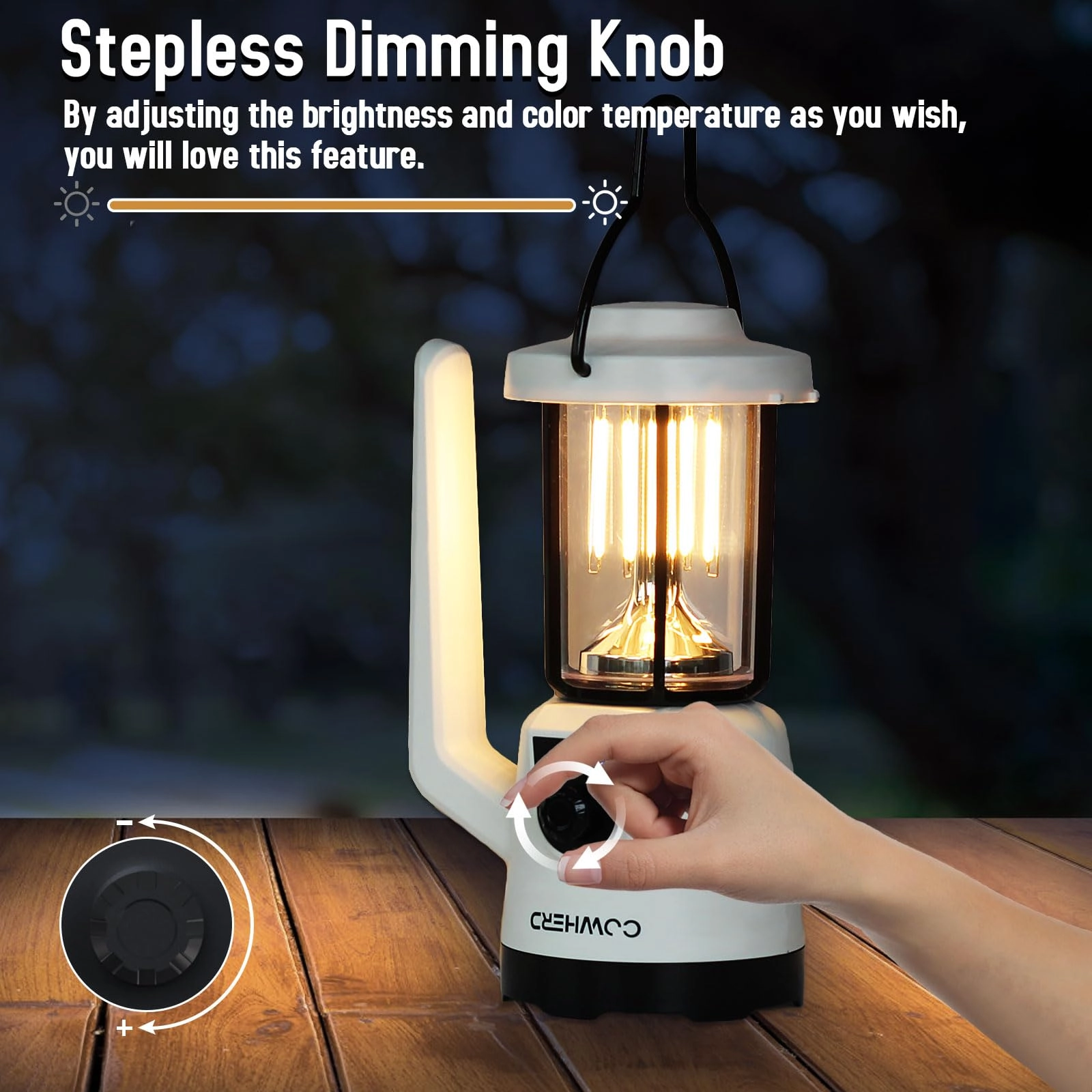 Rechargeable LED Flashlight - 1200lm 8-Hour Runtime Pack