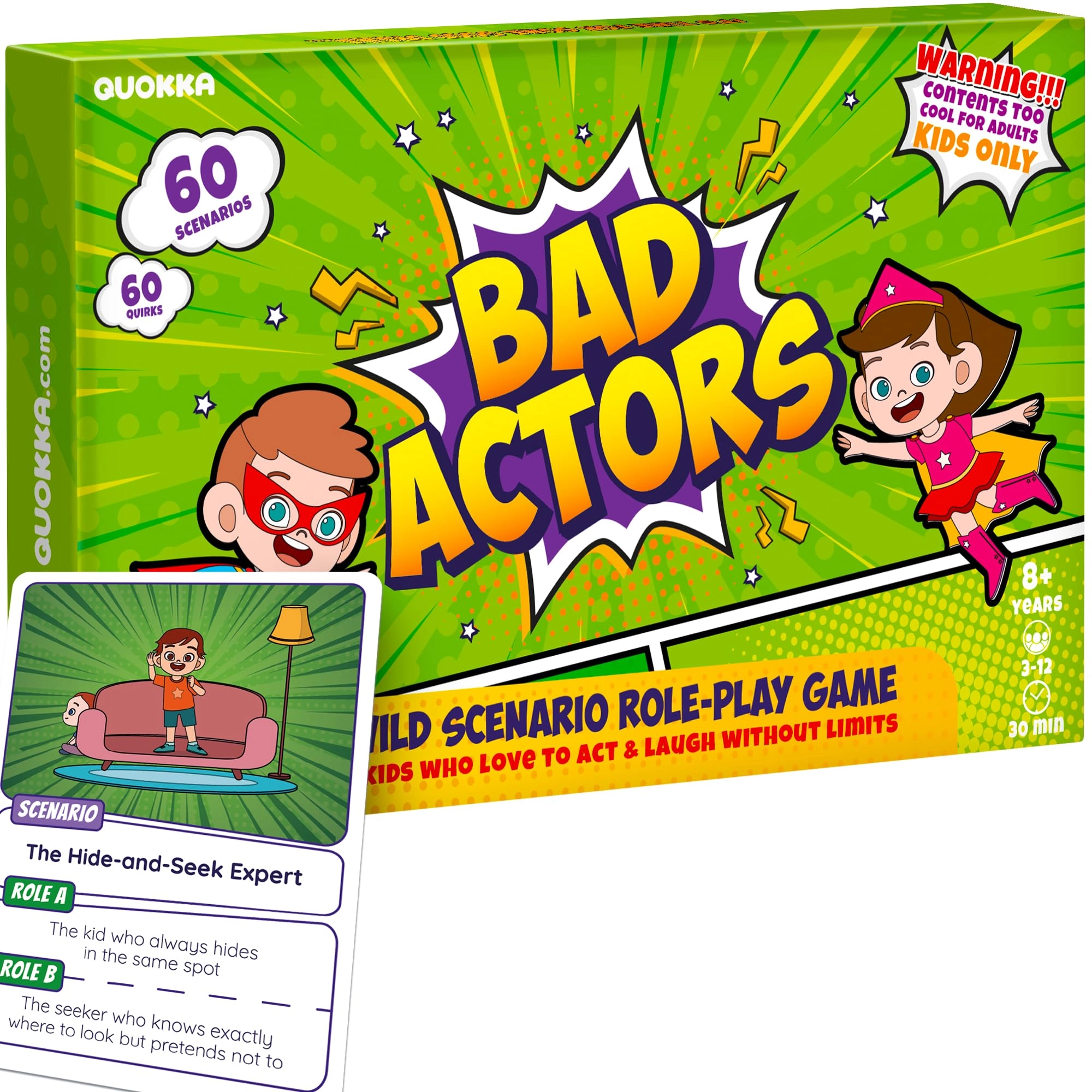 quokka DM Game Card - 120 Cards Kids